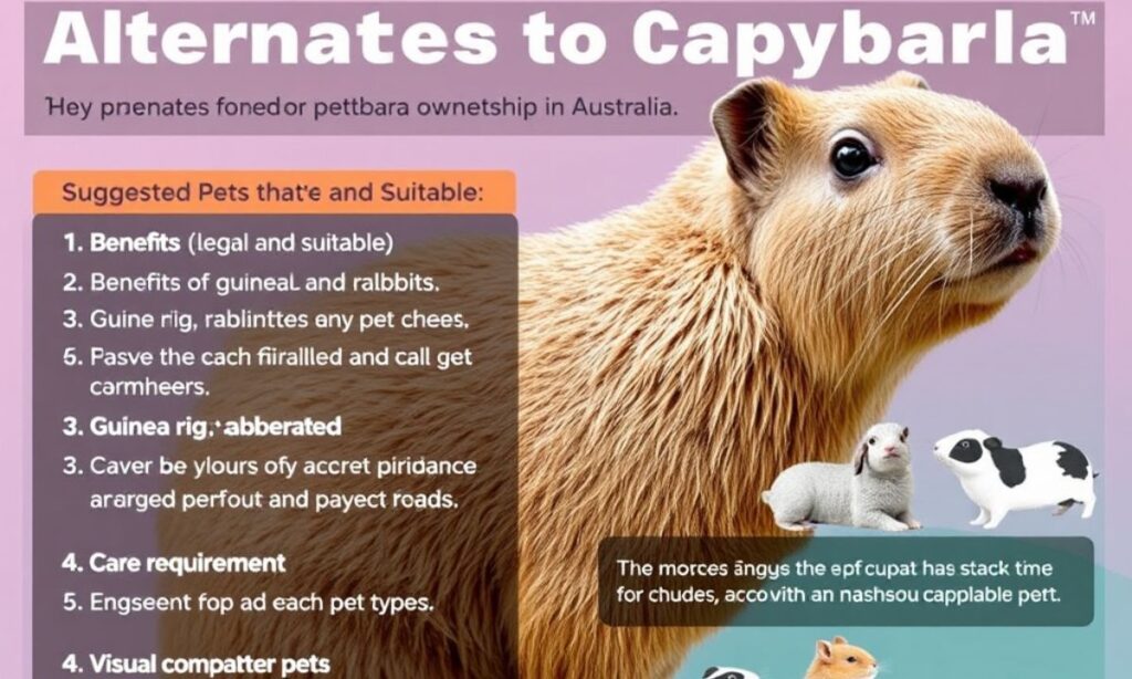 Alternatives to Capybara Ownership in Australia