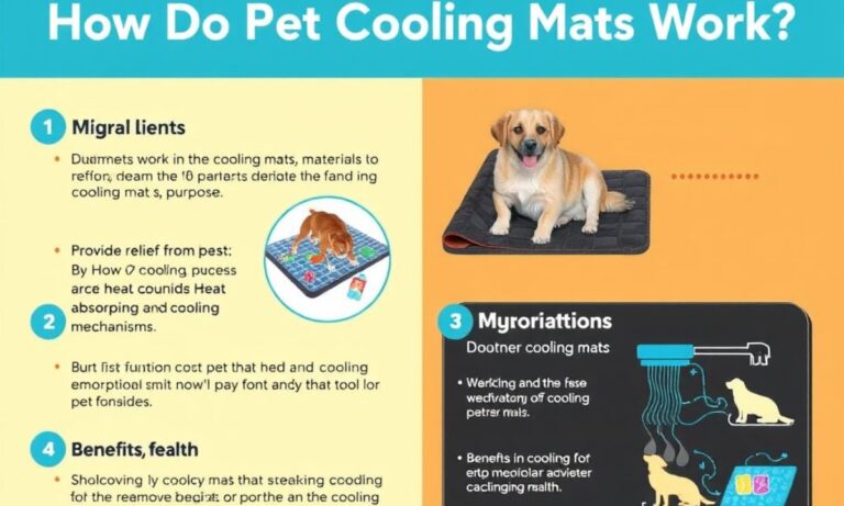 How do pet Cooling Mats Work